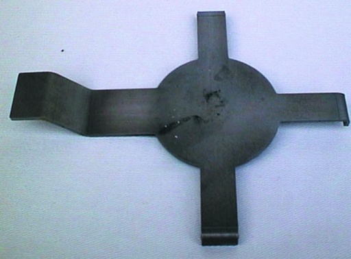 [212022-S63214] Plaque pleine pour la combustion des solides LAB