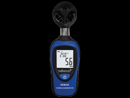[319014-S58102] Mini thermomètre / anémomètre numérique