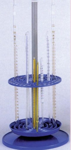 [454009-S61276] Portoir en polypropylène pour pipettes 
