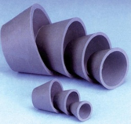 [456011-S50107] Cônes pour filtration en caoutchouc (lot de 7)