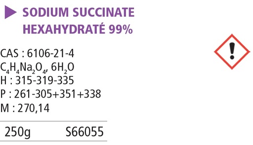 [911103-S66055] Sodium succinate - 250 g