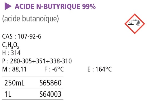 Acide butyrique