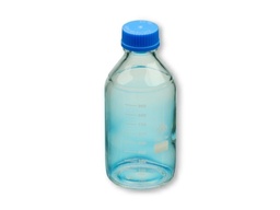 Flacon gradué à col GL45 - Verre blanc - Simax® - À l'unité