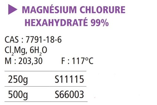 Magnésium chlorure
