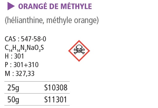 Orange de méthyle