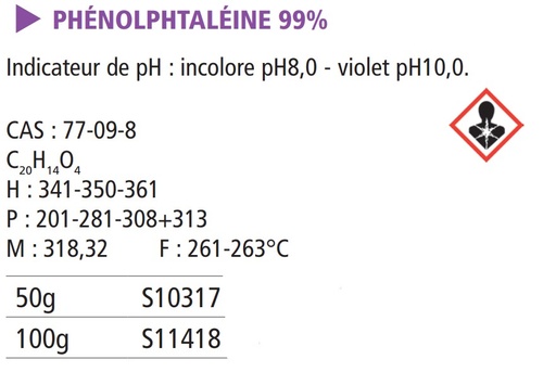 Phénolphtaléine