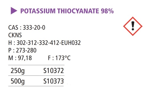 Potassium thiocyanate