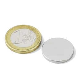 [S69019] Aimant au néodyme taille 1 euro