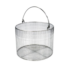 [S59908] Panier autoclavable inox rond dia. 210 mm - H 180 mm