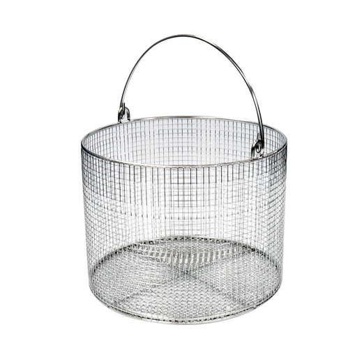 [#219031-S59908] Panier autoclavable inox rond dia. 210 mm - H 180 mm
