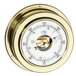[S65344] Baromètre laiton
