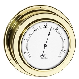 [S65345] Thermomètre boîtier laiton