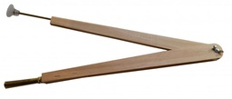 [S68135] Compas en bois à ventouse pour craie 40 cm