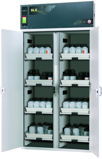 Armoire de sécurité ventilée filtrée acide/base (Série SLX) Asecos