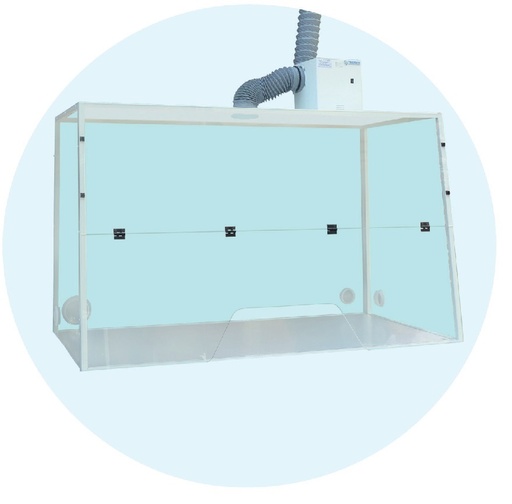 Hotte à raccordement extérieur (sans filtre) BH12 - 1200x750x945 mm - Trionyx