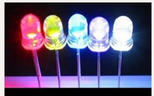 [S02054] LED jaune 3 mm 588 nm (lot de 10)