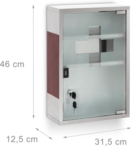 [S68144] Armoire à pharmacie économique