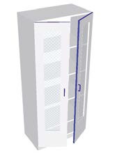 Armoire à portes battantes