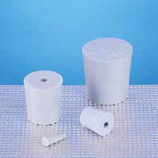 Bouchon conique plein en caoutchouc (à l'unité)