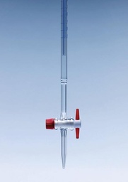 Burette robinet PTFE à bande photophore Classe AS