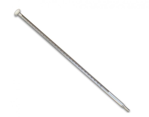 Burette de Mohr démontable avec robinet téflon
