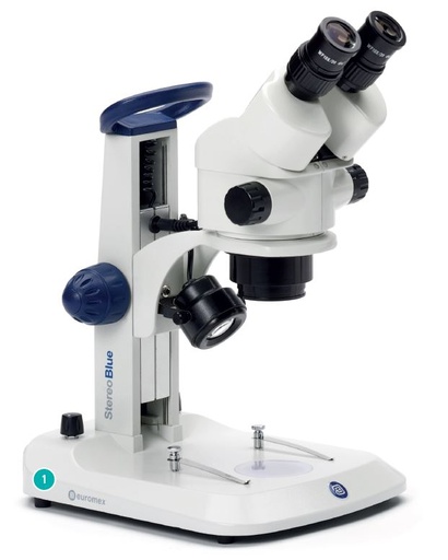 Loupe trinoculaire StéréoBlue avec Zoom stéréo x7 à x45 - Euromex
