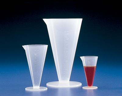 Verre à expérience gradué en PP