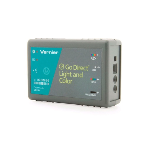 [S01431] Capteur luxmètre et RVB GO DIRECT Vernier