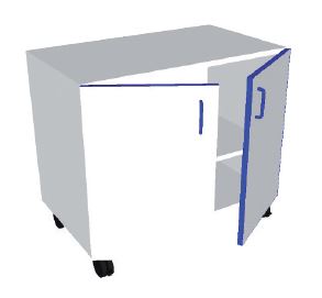 [S61954] Meuble 2 portes