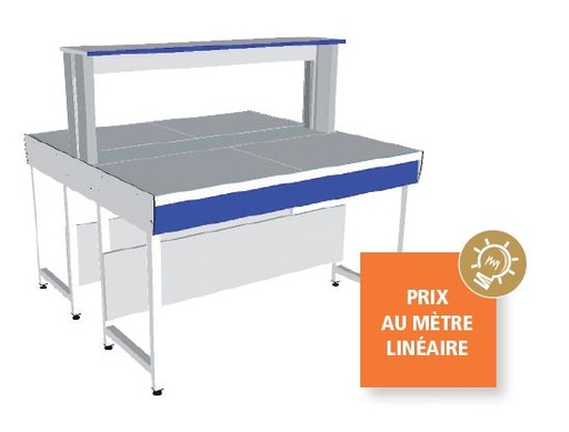 [S63052] Paillasse centrale  (le mètre linéaire)