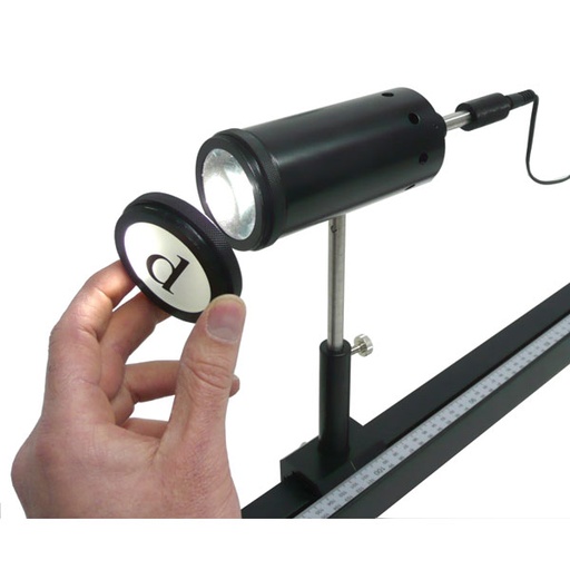 [S67461] Source LED avec condenseur + lettre "d"