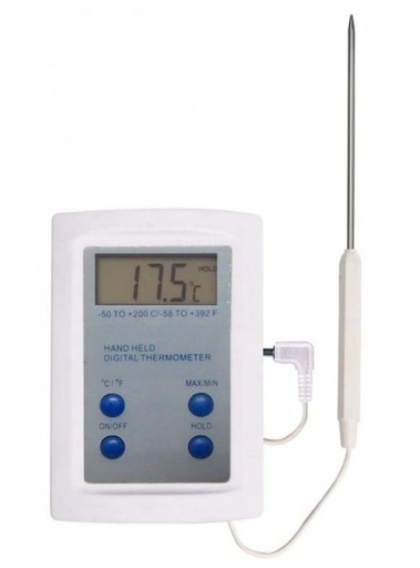 [310039-S70510] Thermomètre numérique avec sonde amovible -50-200°C