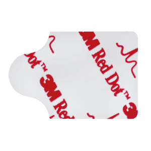 [S69479] Electrodes adhésives pince croco (lot de 100)