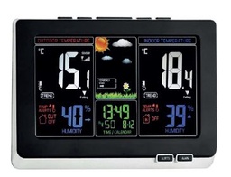[S57842] Station météo digitale écran LCD et animation en couleur