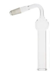 [S69215] Tube séchoir coudé - Garde à chlorure de calcium