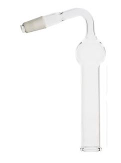 [S69215] Tube séchoir coudé - Garde à chlorure de calcium 19/26 150 mm