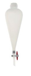 Ampoule à décanter conique en polypropylène