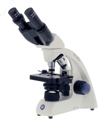 [110102-S01236] Microscope binoculaire chariot x4x10x40 MicroBlue Euromex