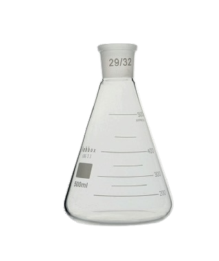Erlenmeyer 100 mL - Col rodé VB 3.3