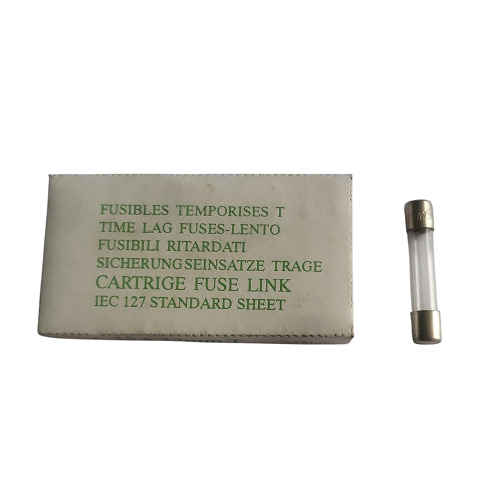 [400257] Fusibles temporisés en verre 6.35x32 mm 630 mA 250 V - Paquet de 10