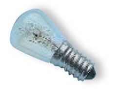 [ORB124213] Ampoule E14 15 W 220 V - forme poire 26X54