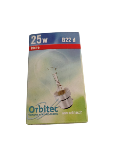[S66880] Ampoule tungstène E27 24V 25W