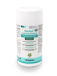 [S65679] Boîte de 120 lingettes désinfectantes Bactinyl