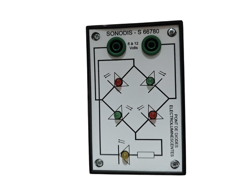 [S66780] Boitier pont diodes à LED sens courant