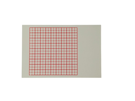 [S62444] Ecran optique 100x149 mm quadrillé 90x90 mm