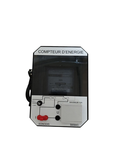 [S65843] Compteur électrique didactique