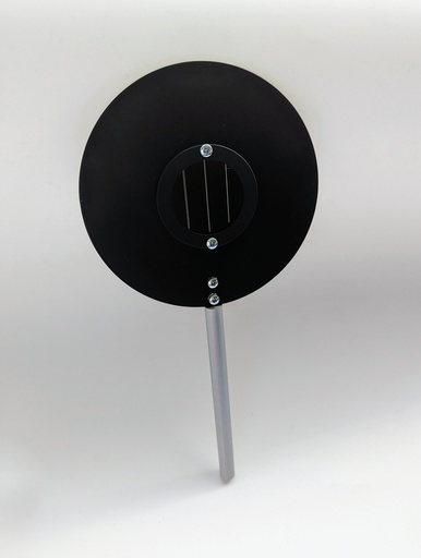 [S66929] Doubles fentes de Young sur support (3 écartements différents)