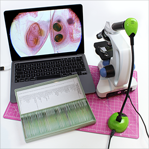 [S68213ADA] Caméra-visualiseur HUE HD avec adaptateur pour microscope