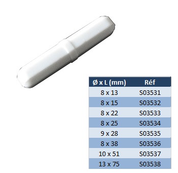 Turbulent barreau aimanté magnétique octaédrique à anneau central