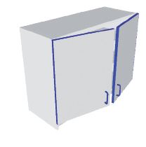 [ZHCMG021] Sur-meuble à portes battantes pour armoire ZHCMG020 